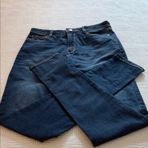 a.n.a Women’s Dark Blue Slim Jeans.